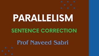 Parallelism | Common Errors in Parallelism | English Grammar | CSS