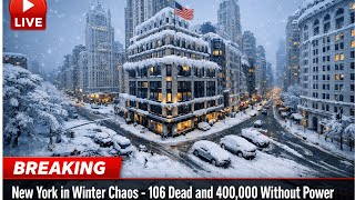 New York Buried by Fern: Death Toll Rising, 400,000 Without Power