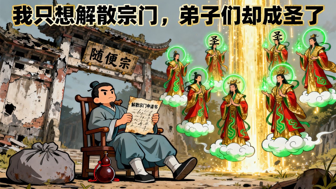 好消息：我穿越了，还绑定了系统。 坏消息：系统任务是解散宗门，完不成不准回家。 好消息：我宗门又穷又破，解散指日可待。 坏消息：我手下这帮人，个个都是脑补界的王者！ 我送出假功法，想借刀杀人。