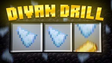 HOW I MADE THE BEST DRILL ON Hypixel Skyblock | IRONMAN