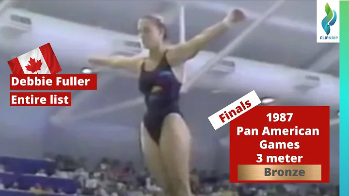1987 Deborah Fuller - Canada Team - 3 meter spring...
