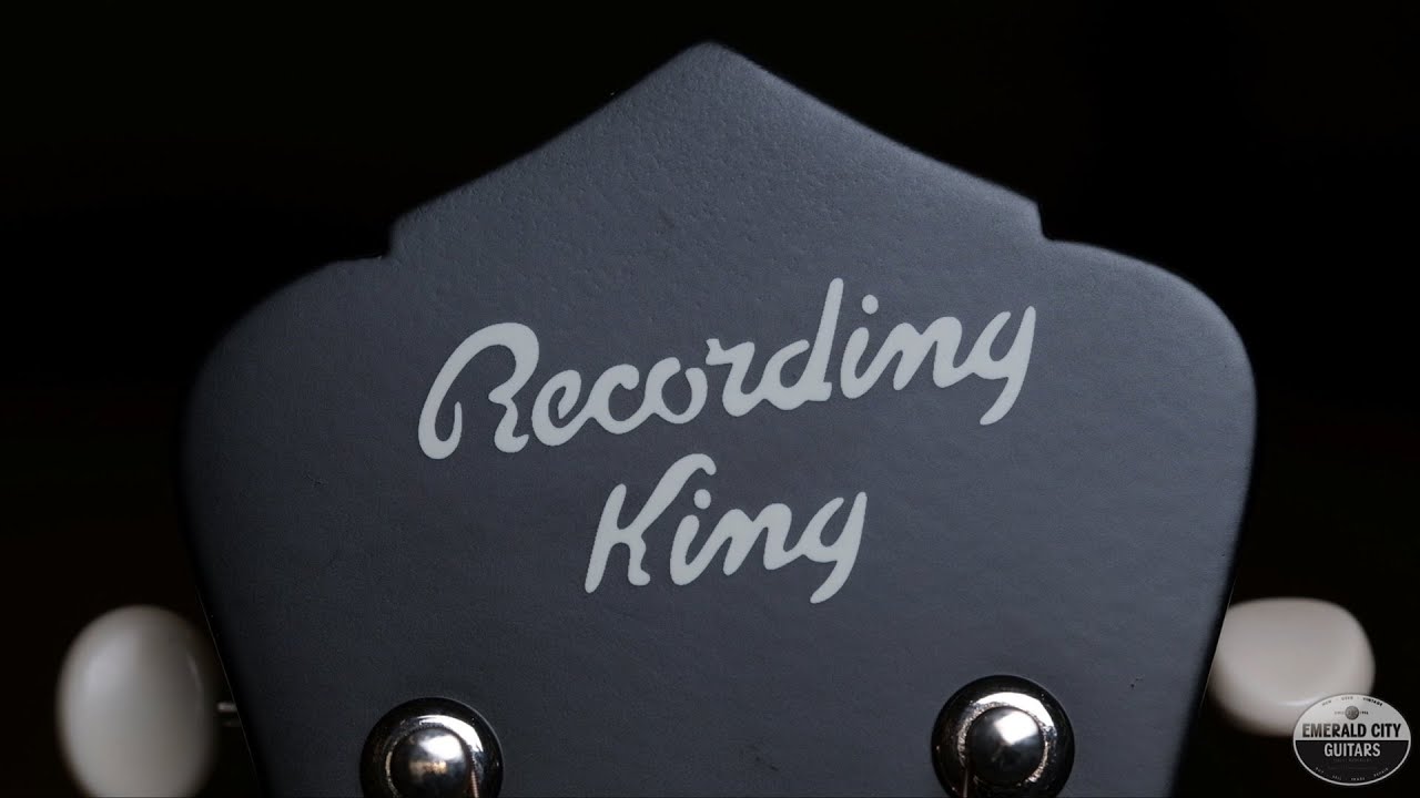 Guitars history king recording Recording King