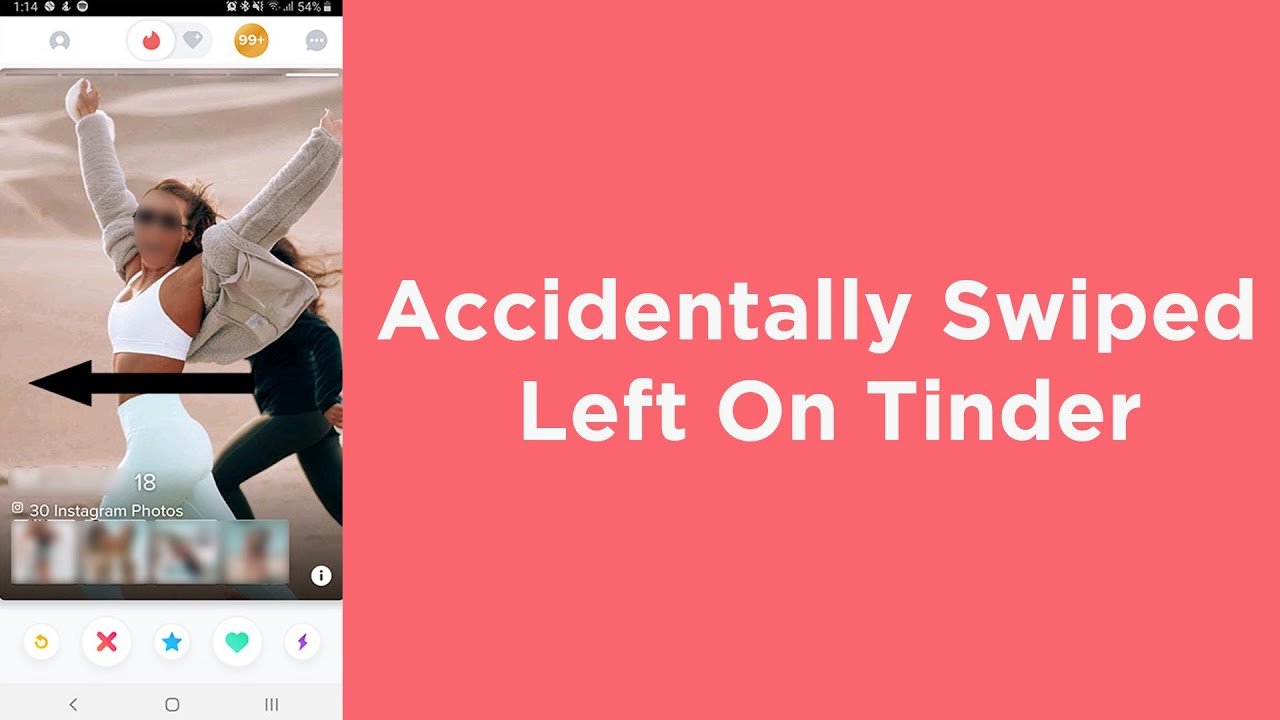 Accidentally Swiped Left On Tinder (What To Do Immediately)