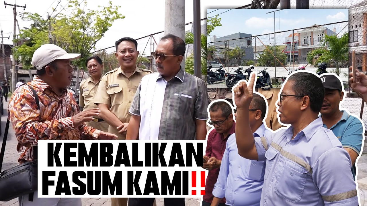 WARGA PROTES, FASUM TAK DIGUNAKAN DENGAN SEMESTINYA⁉️