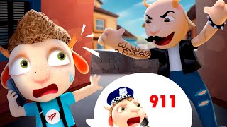 Keep Away From Stranger Song | Police Officer - Baby's Helper Protects Kid | Songs For Children