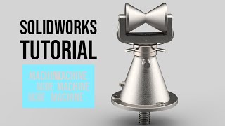 SolidWorks Tutorial #36: Stock Bracket For Cold Saw Machine Assembly - Part 3