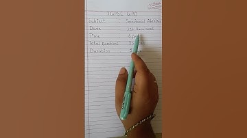Secretarial Abilities Mock Test || TGPSC GPO