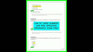 Law of Large Numbers and Risk Spreading Explained: 2026 Insurance Exam Prep Mastery Guide