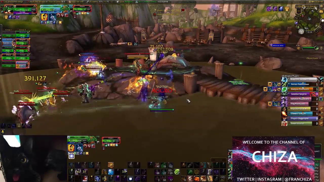[World of Warcraft] RBG - Deepwind Gorge - Shadow Priest PoV - YouTube