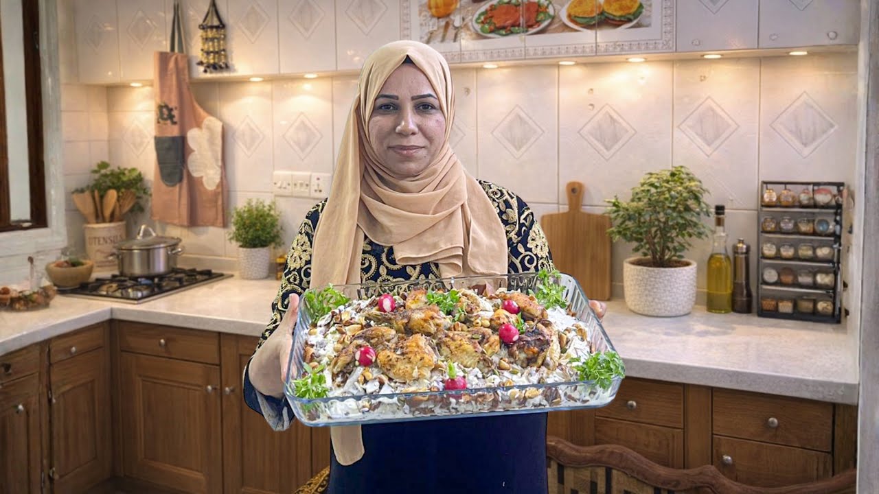 بتقبلوا عزيمة من إيدينا أنا وأختي؟ 😍 فتة وبرغر وجاج ومرقة بطاطا