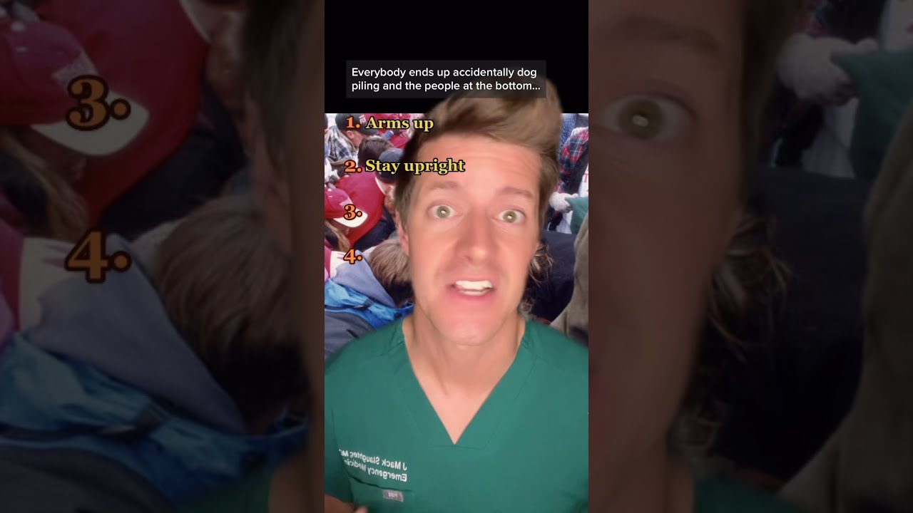 ER Doctor Teaches How To Survive Crowd Crush Travis Scott Astroworld Tragedy