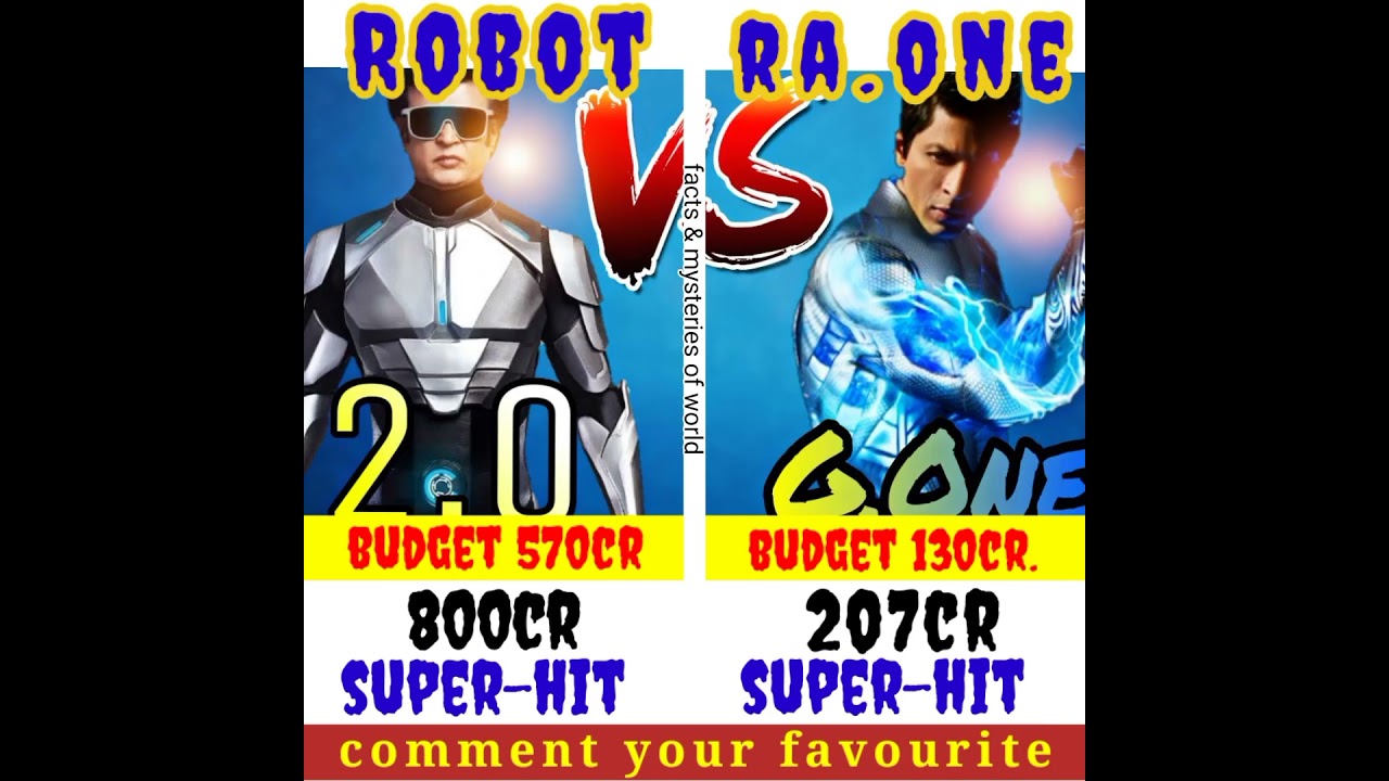 Robot 2.0 vs Ra.one 