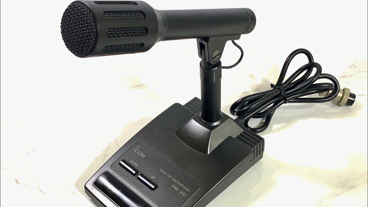 ✨iCom SM-20 Desktop Microphone✨ - YouTube