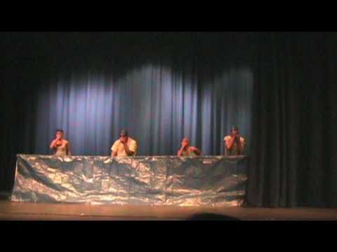 Staged Synchronized Swimming - "As Long As You Lov...