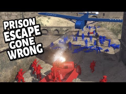 Prisoners OF War REVOLT ! Prison Escape & RIOT Gone Wrong - Army Men Of War