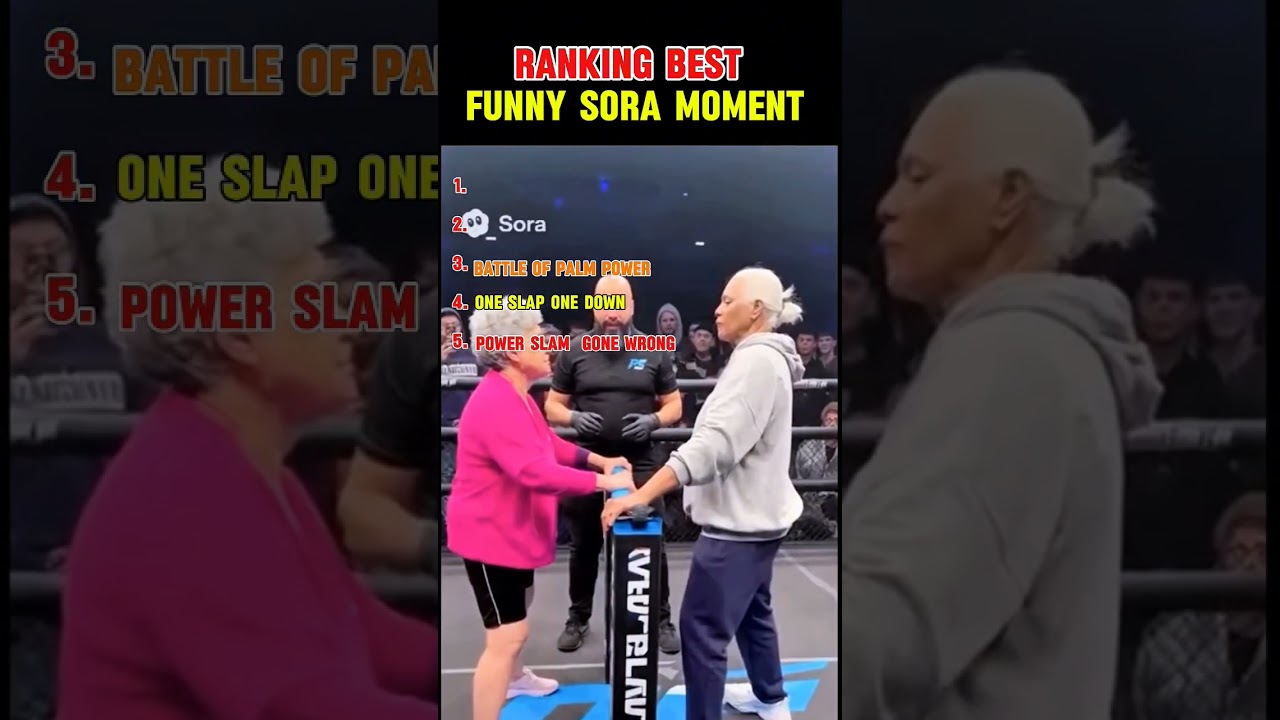 Ranking Best funny sora moment 