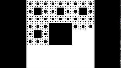 Sierpinski Carpet Creation