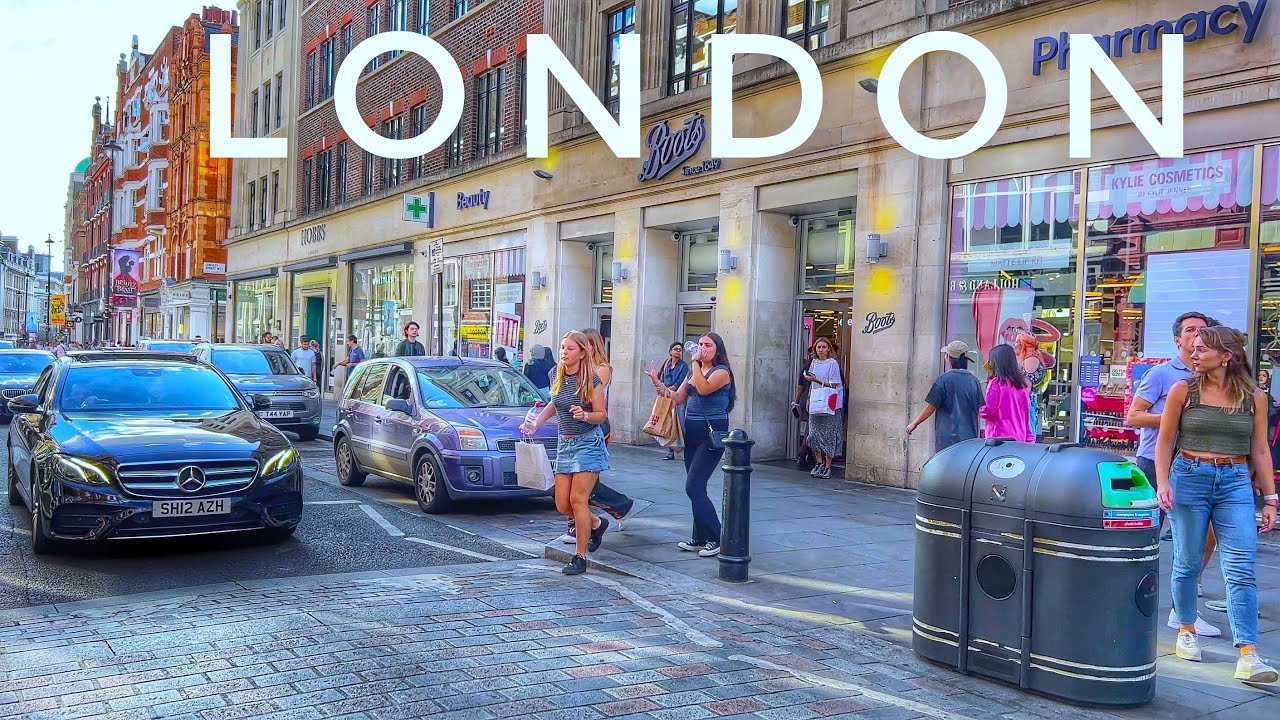 London City Walk | Central London Walking Tour | Walking London City of Westminster | London View 4K