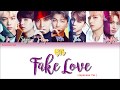 BTS (防弾少年団/방탄소년단) - FAKE LOVE (Japanese Ver.) - (Sub español+Rom+Lyrics+Colorcodedlyrics+日本語字幕)