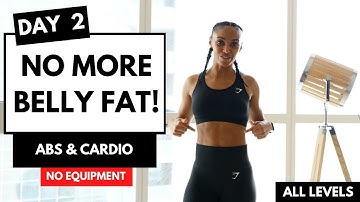 DAY 2 - LOSE WEIGHT - LOSE BELLY FAT (14 Day Exercise Challenge)