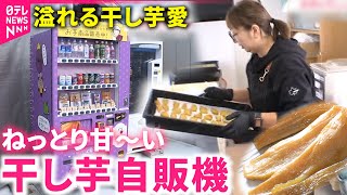 【干し芋】手作りの味を自販機で！干し芋愛溢れる奥寺さんの情熱 　青森　NNNセレクション