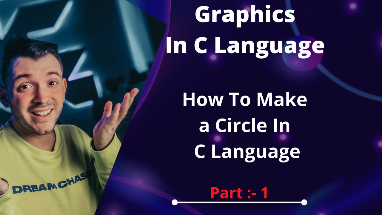 How To Make a Circle In C Graphics😍 #Pradip369 #ProProgrammer - YouTube