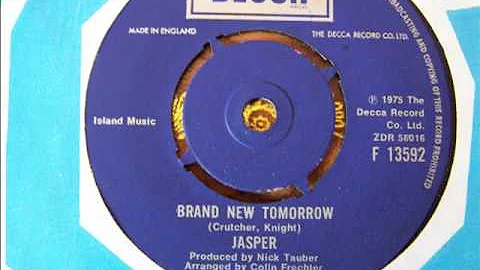 Jasper 'Brand New Tomorrow'. 1975. Harmony/pop