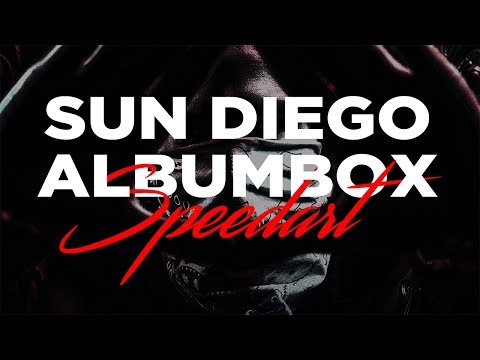 Sun Diego Albumbox Speedart #001 // Contrast