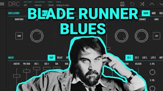 How to make the sounds from Vangelis 'Blade Runner Blues' with DRC and FRMS