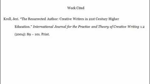 MLA 7th ed. (How to Cite a Scholarly Journal)