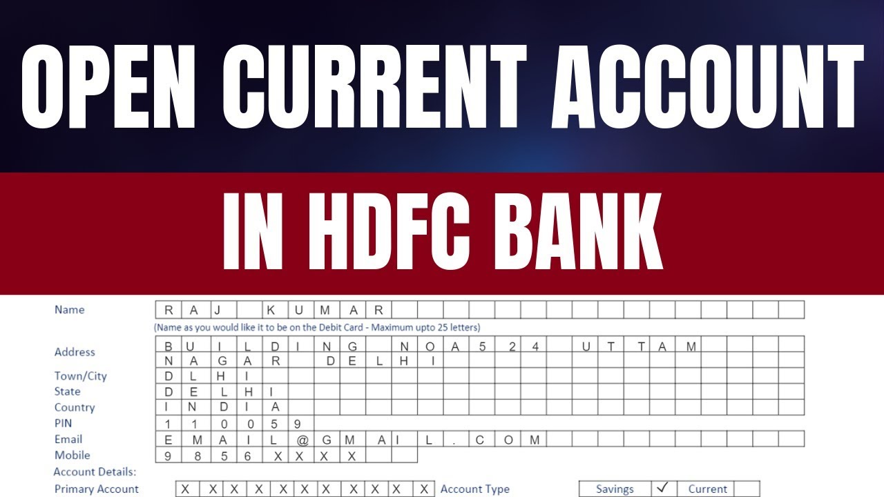 10 Banks To Open Startup Business Current Accounts-HDFC bank