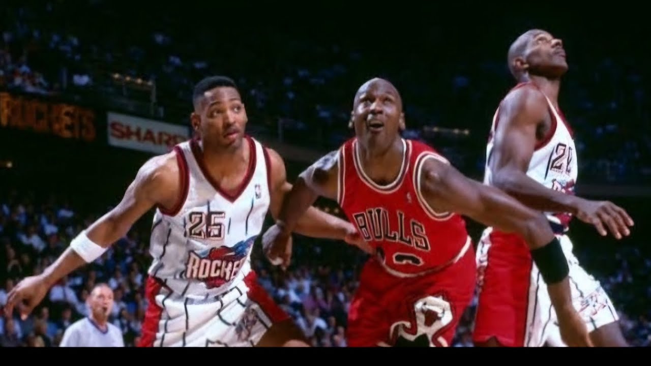 1996 Rockets Bulls-Rockets 1996 #michaeljordan #Bulls #Rockets #Hakeem - YouTube