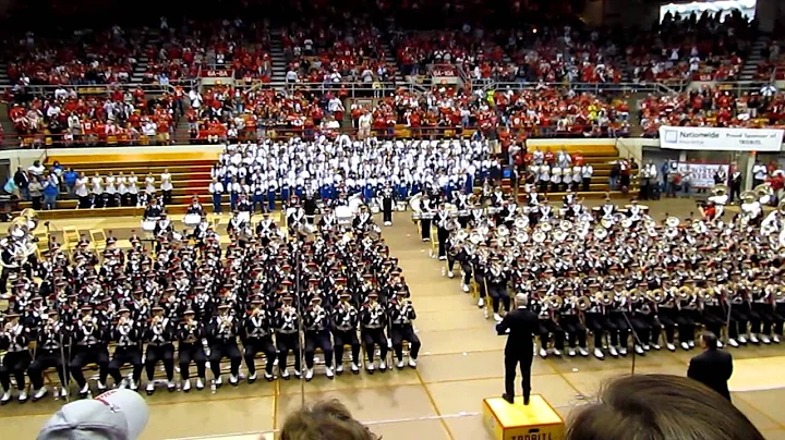 OSUMB 9 24 2011 Skull Session Across the Field and Le Regiment vs CO MVI_0417.MOV