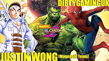 MvC2 Mvci Umvc3 JUSTIN WONG (MAGUSOLD Team) vs DIRTYGAMINGUK/HUMANESHADOW (Low Tiers)