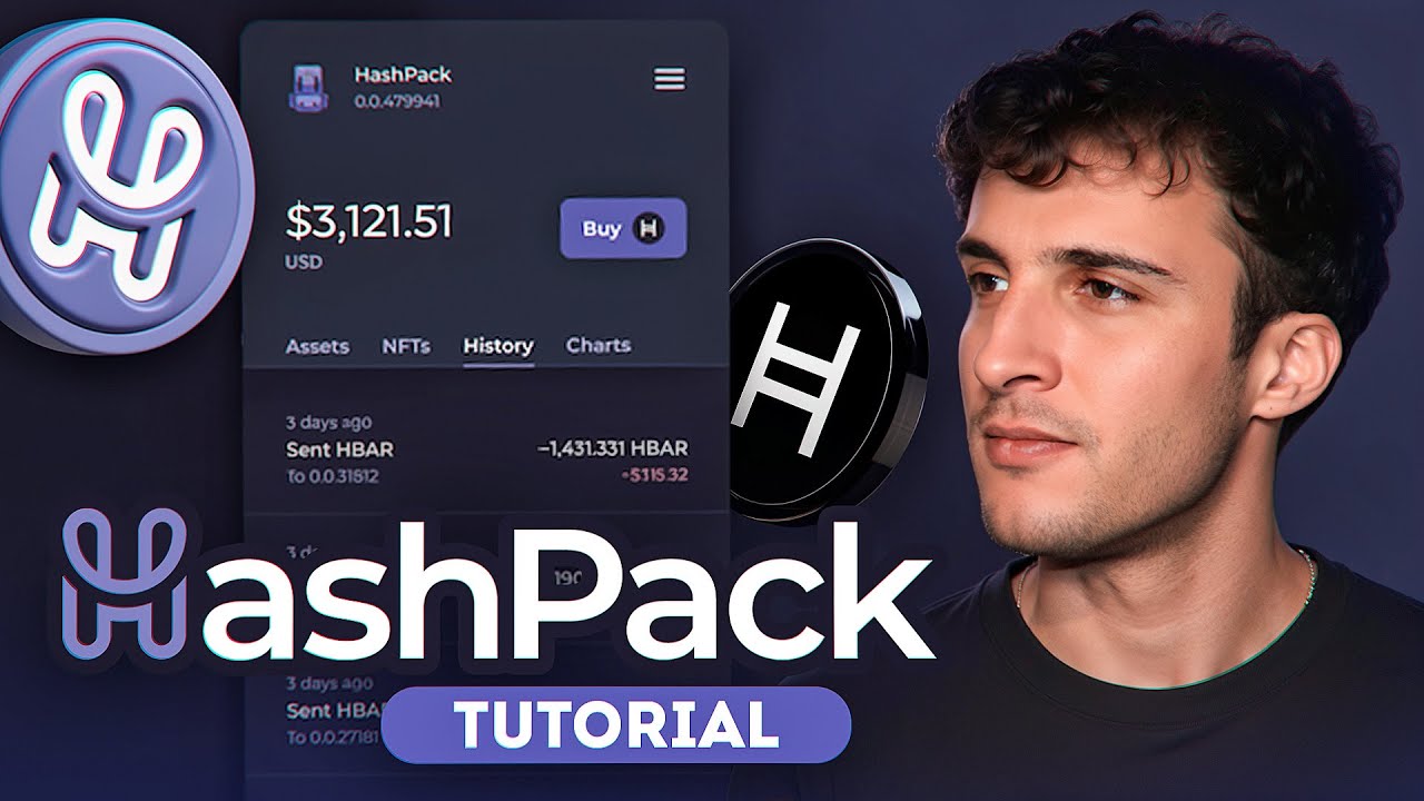 Quick & Easy Hashpack Wallet Tutorial [Hedera $HBAR Wallet] - YouTube