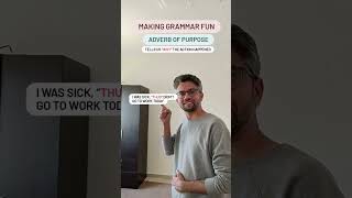 Making Grammar Fun - Adverbs of Purpose  #makinglearningfun #makinggrammarfun