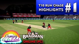 Don Bradman Cricket 17 (PC) - T10 Online Multiplayer Run Chase Highlights 1 screenshot 2