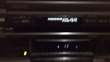 Conjunto Receiver + CD Player Carroussel Technics (SA-GX690 + SLPD807)