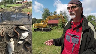 Czyszczenie stawów / Wydra zjadła wszystkie ryby, a bóbr wykopał norę / Sołtysowe kąpielisko