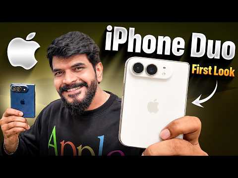 iPhone Duo Hands On & First Impressions 🔥 Apple’s First Foldable iPhone! | Telugu