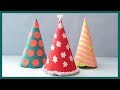 DIY PARTY HAT | how to make Santa Hat for Christmas party