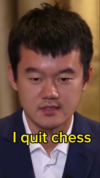 Ding is NOT SO HAPPY to be World Champion