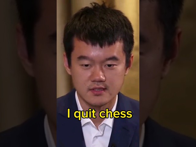 Ding is NOT SO HAPPY to be World Champion class=