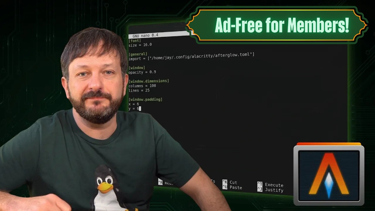 Ad-free for Members: Alacritty: A GPU-Accelerated Terminal for Linux ...