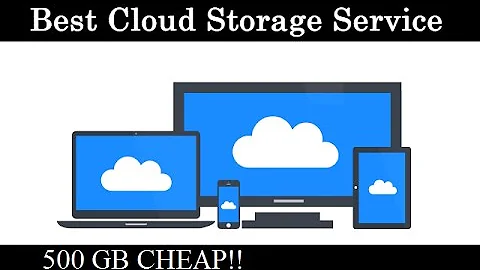 Best Cloud Storage 2017!!  500 GB for Life!!