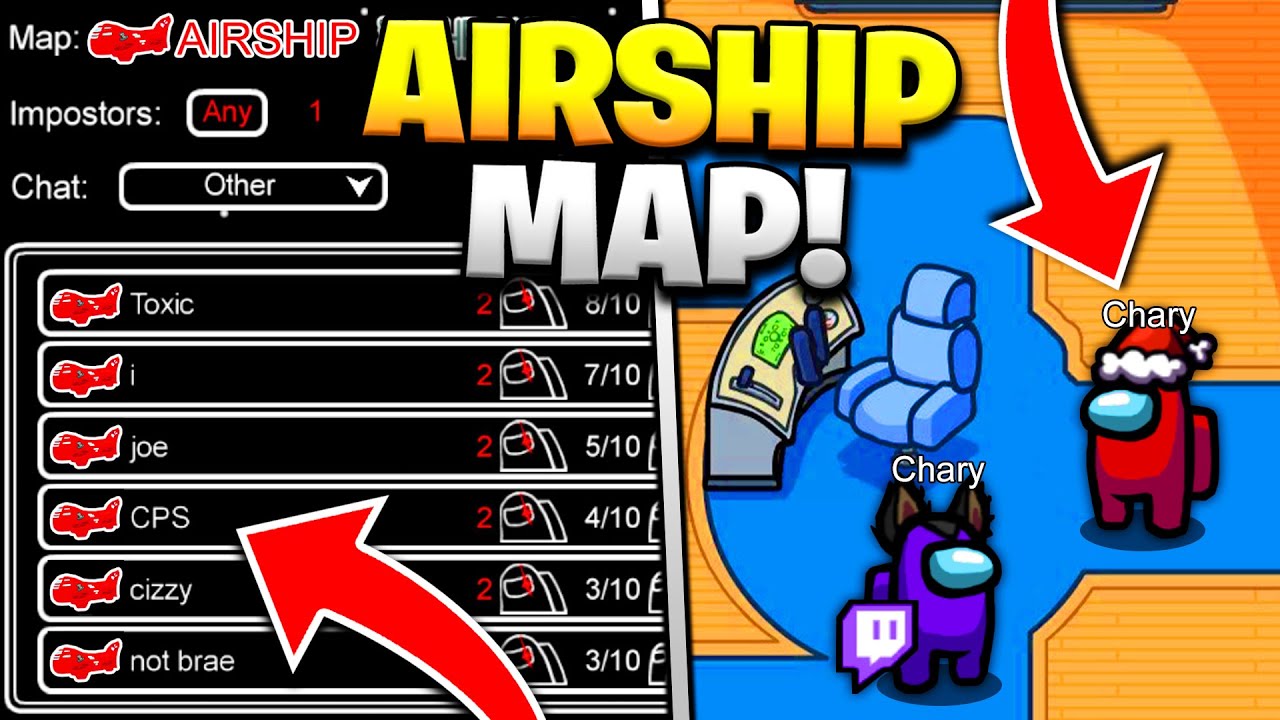 Among Us - LET'S GO AIRSHIP 🎉 New map out now! - Steam News