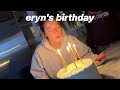 eryns birthday | adopt a family | we got a NEW couch! vlogmas 2023