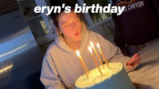 eryns birthday | adopt a family | we got a NEW couch! vlogmas 2023
