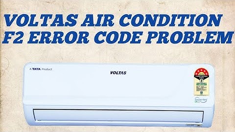 How to voltas air conditioner f2 error codes and solution,||voltas ac f2 error codes, #repair,