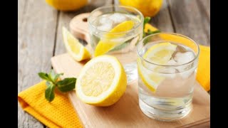 فوائد الماء و الليمون